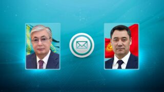 Президент Казахстана Касым-Жомарт Токаев выразил соболезнования президенту Кыргызстана Садыру Жапарову