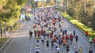 Среди участников Almaty Marathon замечены сторонники АЭС