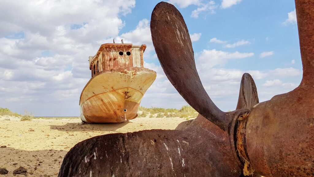 Корабли, выброшенные в пустыне