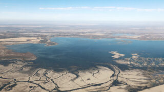 Около 1 млрд кубометров воды направлено в Северное Аральское море с октября 2024 года