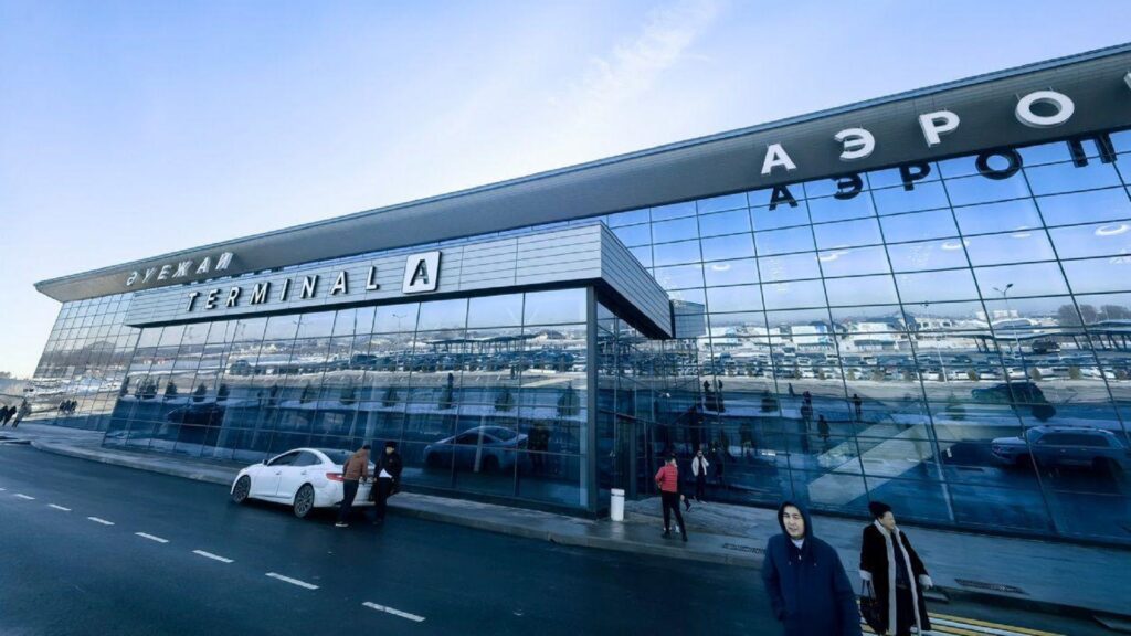 Новый терминал в аэропорту Шымкента