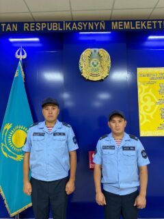 Гвардейцы спасли тонущего в реке мужчину