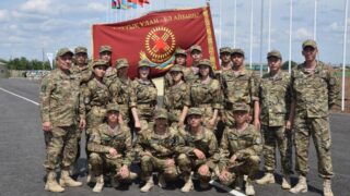 «Жас Бүркіт» — бронзовые призёры международного военно-патриотического сбора Айбын — 2025