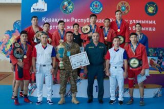Состоялся Чемпионат Национальной гвардии по самбо