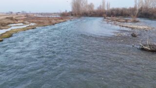Казахстан получил больше 300 млн кубометров воды по рекам Шу и Талас