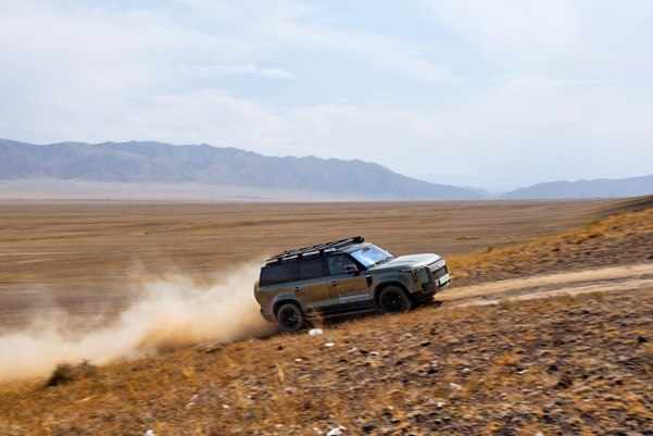 Иллюстрация — Казахстан — первый рубеж 25 000-километрового автопробега ROX Motor по Шёлковому пути