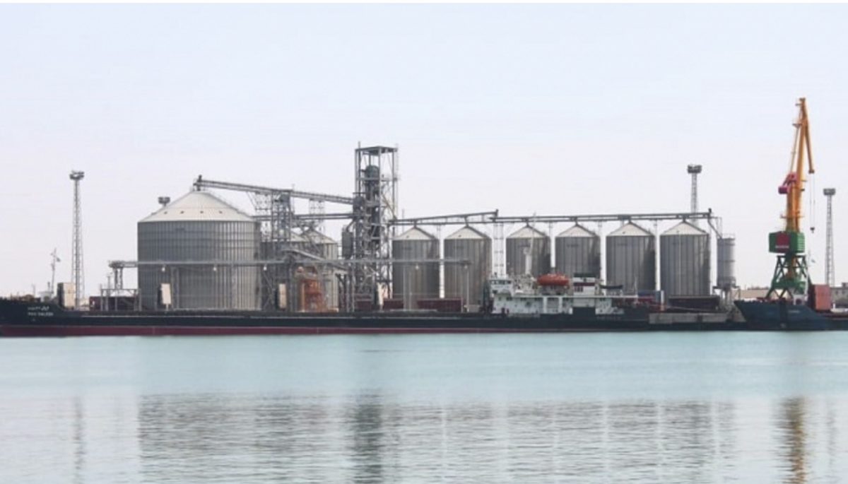 На 80% готово строительство зернового терминала в порту Мангистауской области