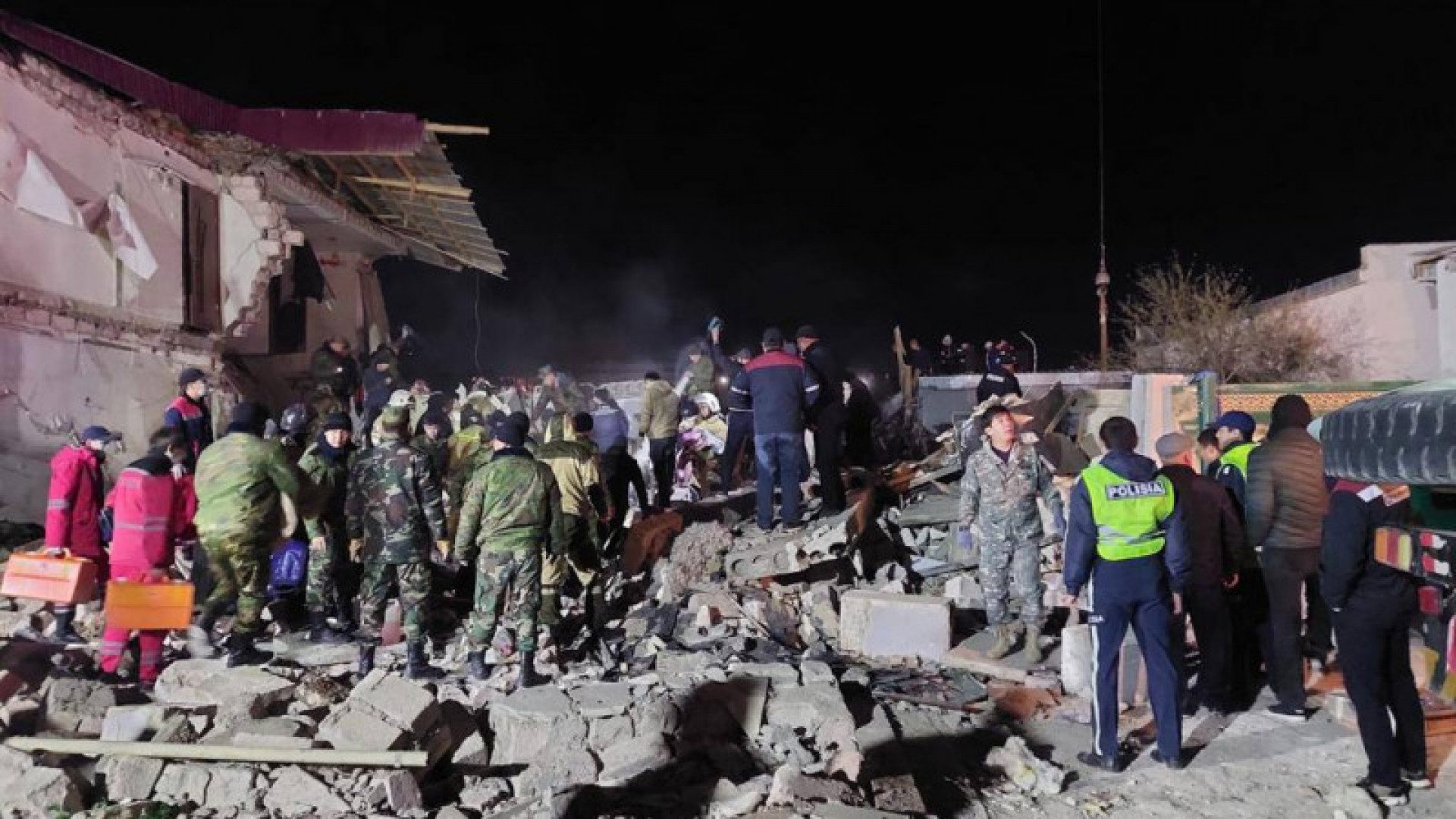 Ногаев: Из под завалов на месте взрыва в Жанаозене извлекли всех пострадавших
