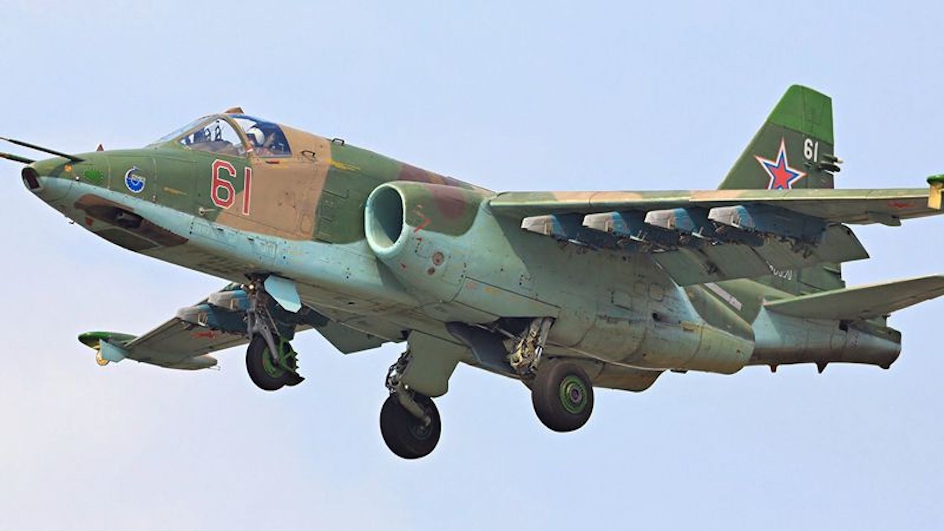 Российские военные подтвердили крушение Су-25 над Азовским морем