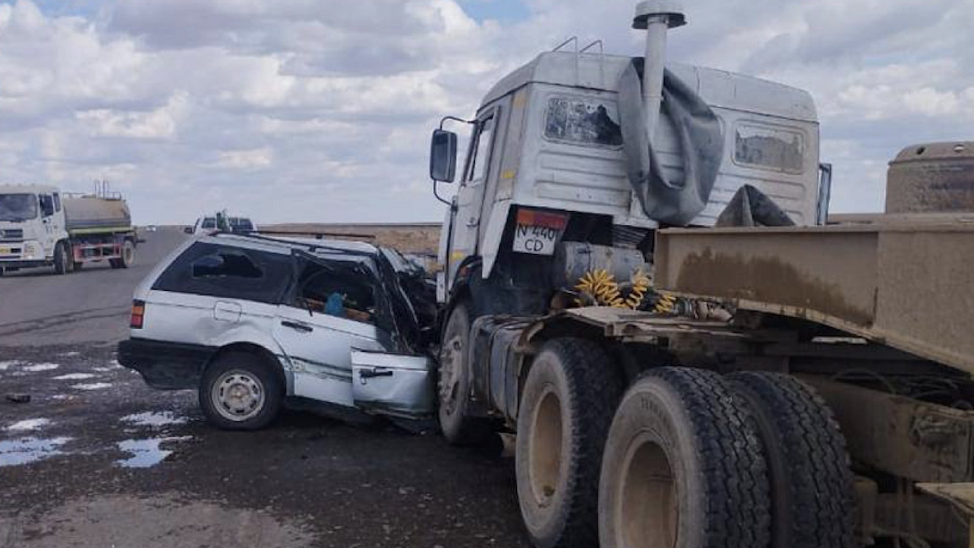 На трассе Кызылорды погибло три человека в ДТП