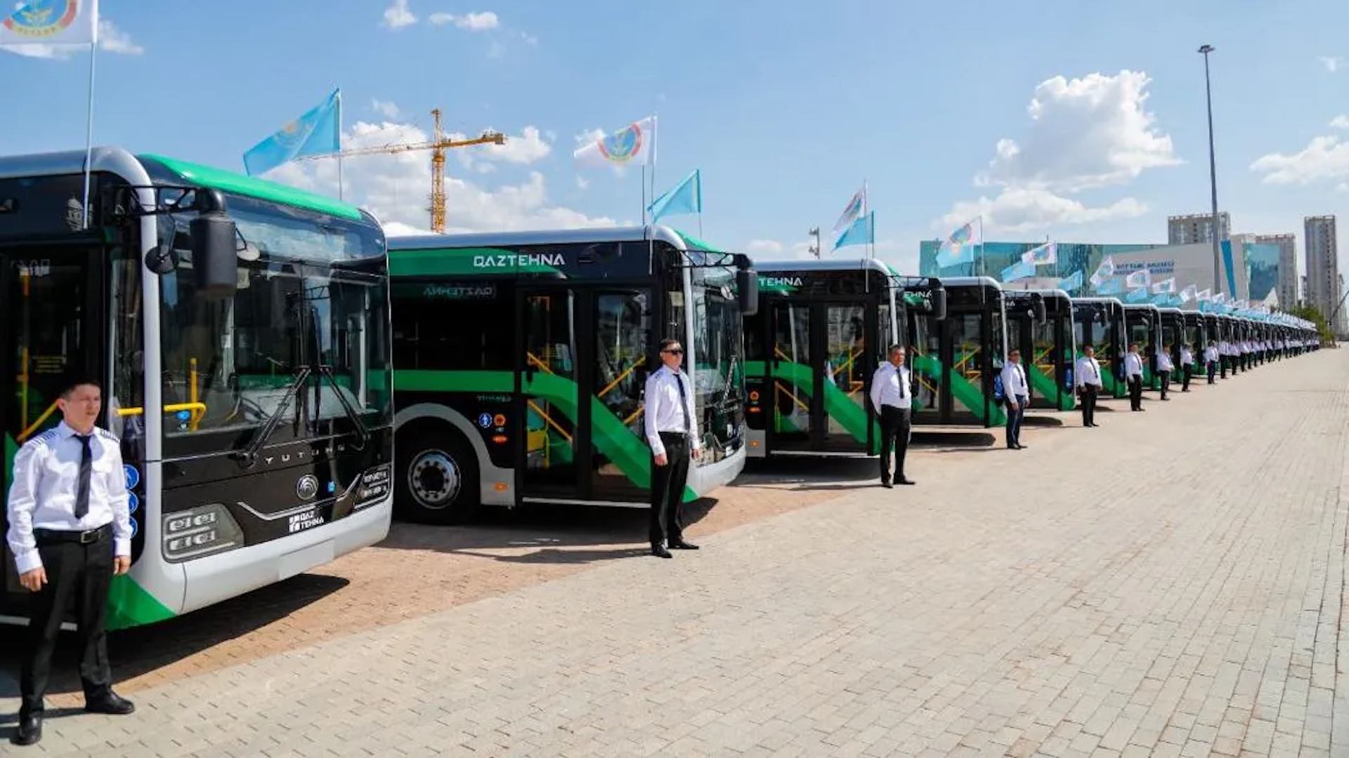 Схемы движения по четырем автобусным маршрутам изменены в Астане