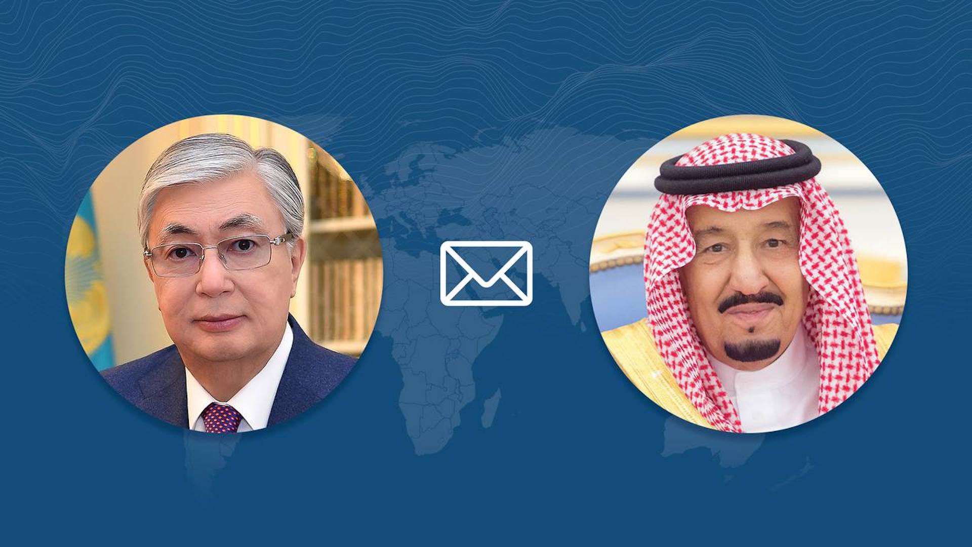Токаев отправил телеграмму поздравления королю Саудовской Аравии