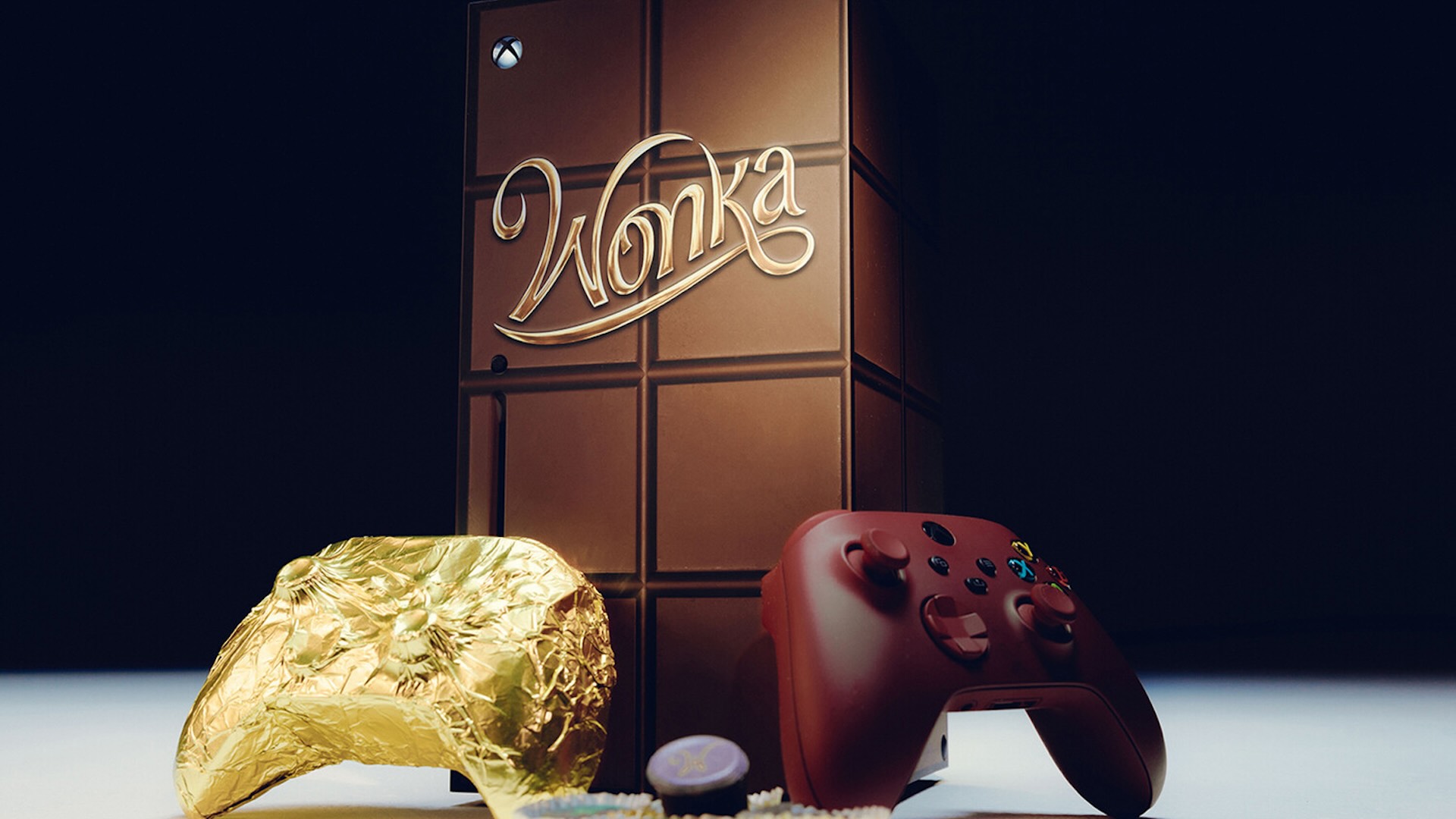 Microsoft представляет эксклюзивный комплект Xbox Series X в стиле шоколада, посвященный фильму «Вонка»
