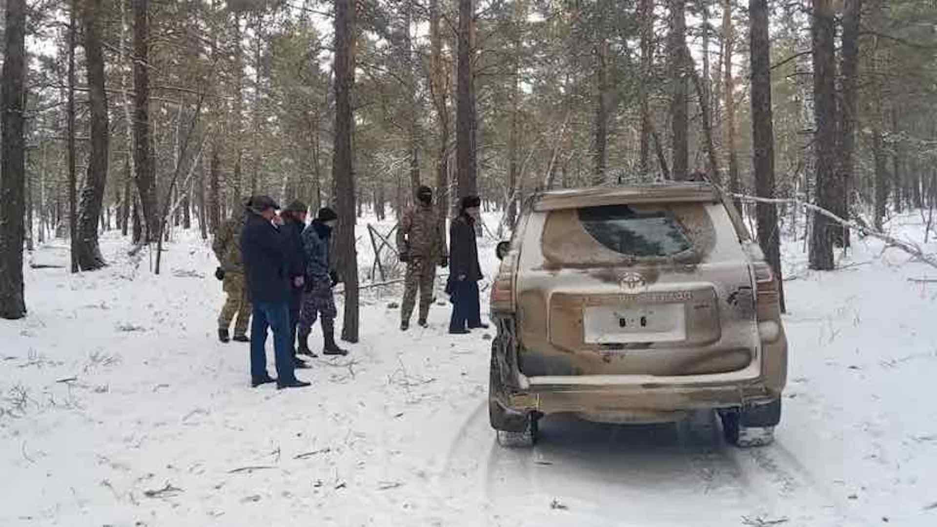 Полицейские в Акмолинской области арестовали преступника, который совершил убийство и угон автомобиля