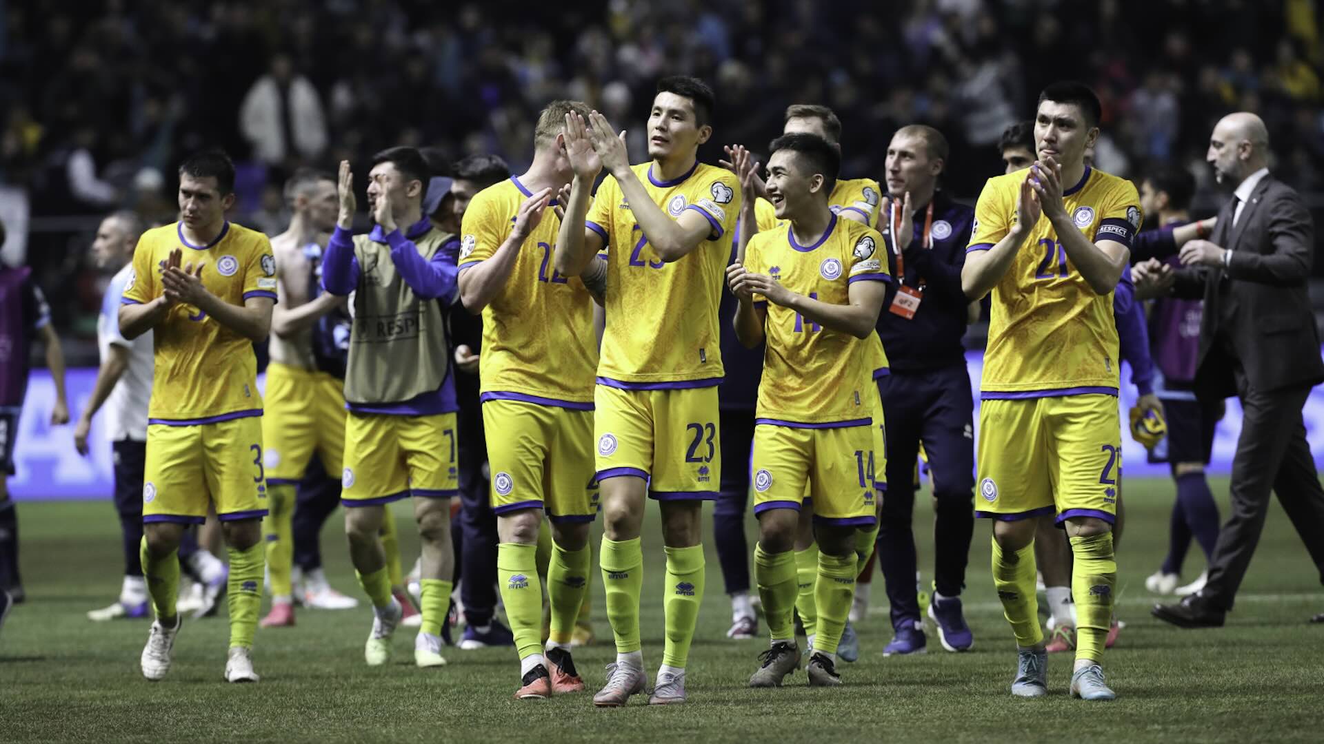Казахстан официально продвинулся в футбольной Лиге наций в дивизион B