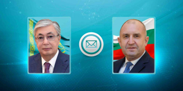 Касым-Жомарт Токаев поздравил президента и народ Болгарии с Днем освобождения